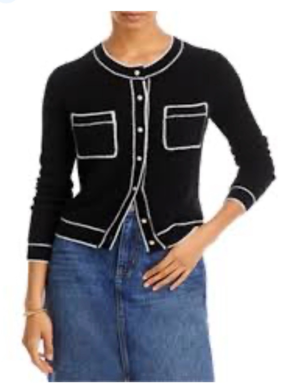 C By Bloomingdale’s Cardigan M